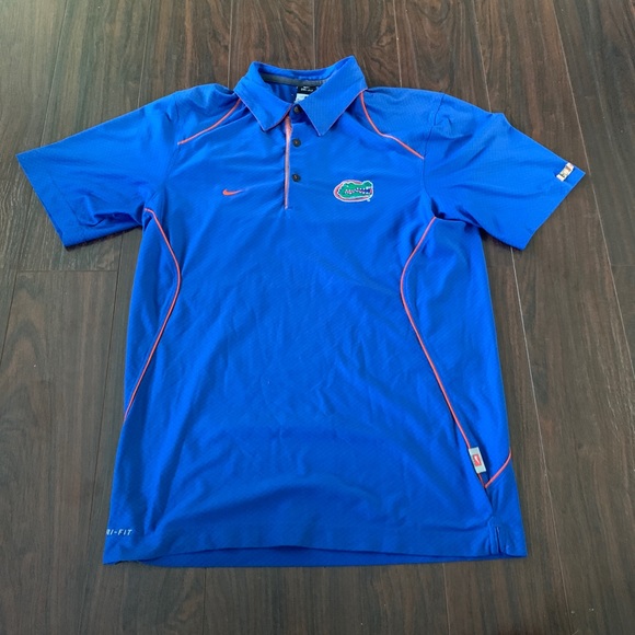 florida gators nike dri fit polo